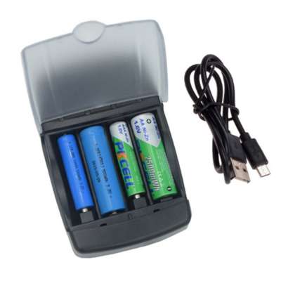 T-PROSUCCESS LED Light Smart Ni-Zn Battery Charger For NIZN AA AAA 1.6V LiFePo4 3.2V Rechargeable Batteries Quick Charger