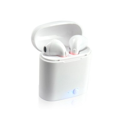 Hot sale TWS i7 wireless earbuds  in-ear earphone for iphone with charging box